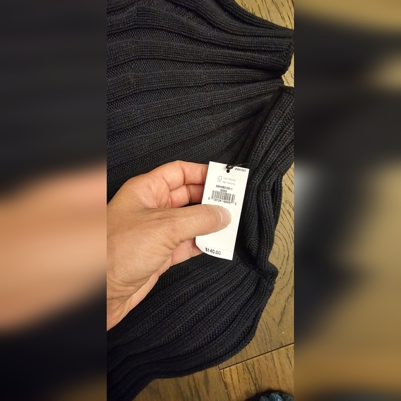 Banana Republic NWT Ribbed Midi Sweater Dress in Navy size XSp - Picture 5 of 6